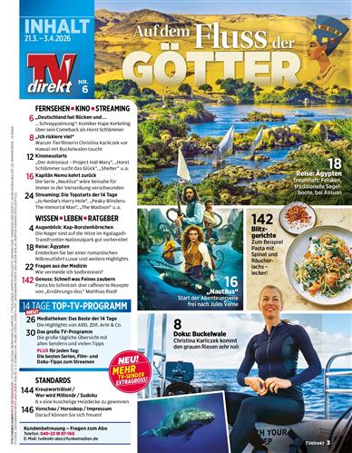 TV Direkt Inhaltsverzeichnis
