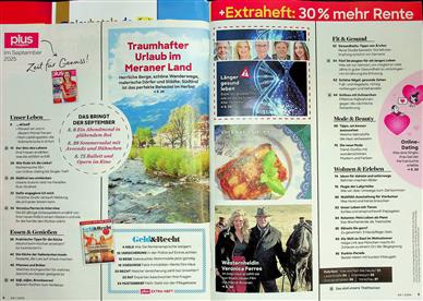 Plus Magazin Inhaltsverzeichnis