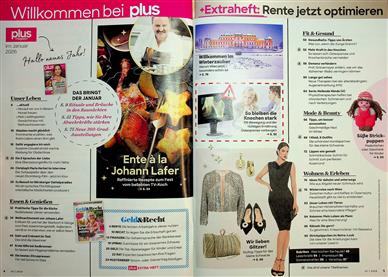 Plus Magazin Inhaltsverzeichnis