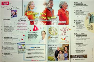 Plus Magazin Inhaltsverzeichnis