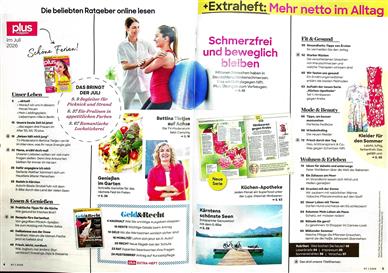 Plus Magazin Inhaltsverzeichnis