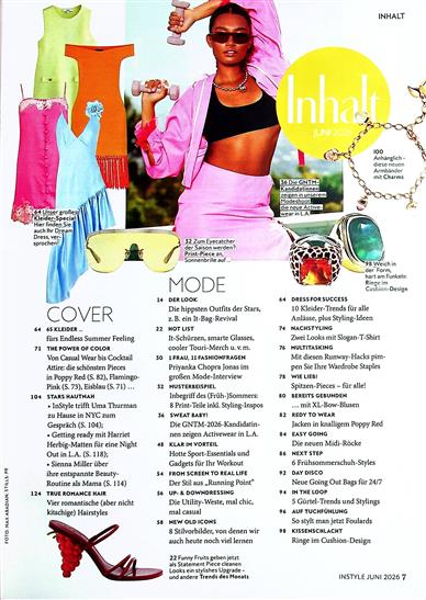 Instyle Inhaltsverzeichnis