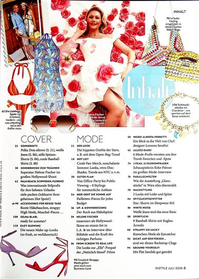 Instyle Inhaltsverzeichnis