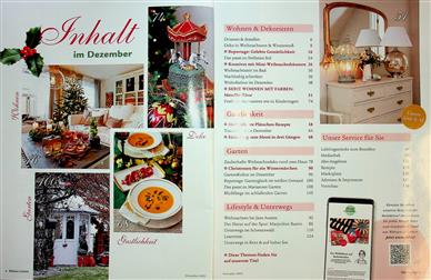 Wohnen & Garten Inhaltsverzeichnis