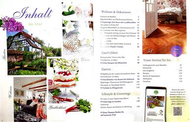 Wohnen & Garten Inhaltsverzeichnis