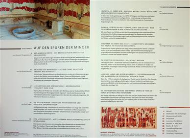 Antike Welt Inhaltsverzeichnis