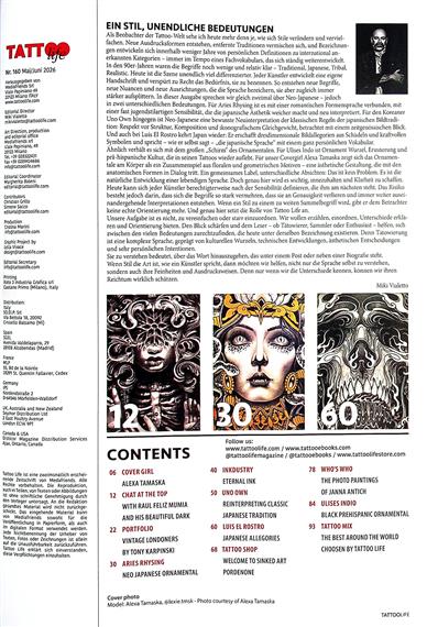 Tattoo Life Inhaltsverzeichnis