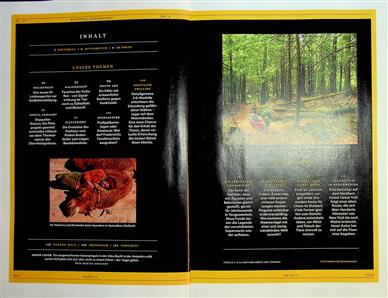 National Geographic Inhaltsverzeichnis