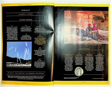 National Geographic Inhaltsverzeichnis