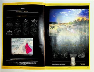 National Geographic Inhaltsverzeichnis