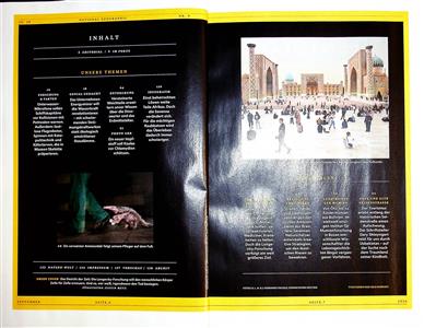National Geographic Inhaltsverzeichnis
