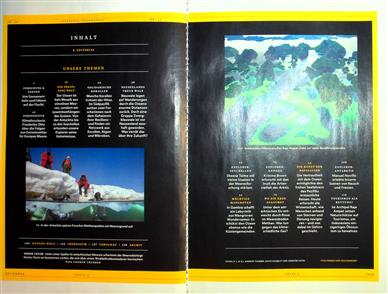 National Geographic Inhaltsverzeichnis