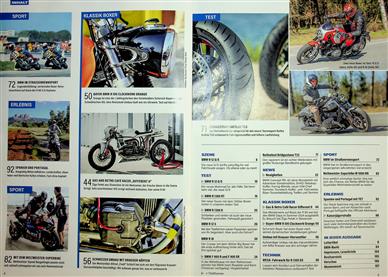 BMW Motorräder Inhaltsverzeichnis