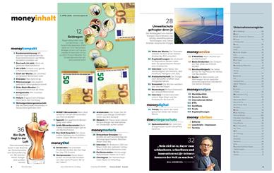 Focus Money Inhaltsverzeichnis
