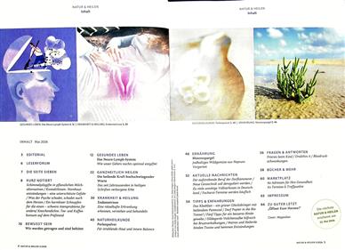 Natur & Heilen Inhaltsverzeichnis