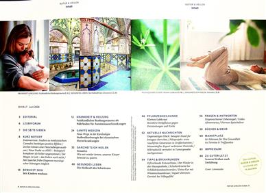 Natur & Heilen Inhaltsverzeichnis