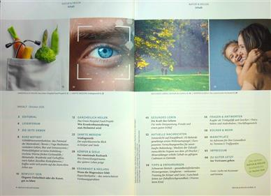 Natur & Heilen Inhaltsverzeichnis