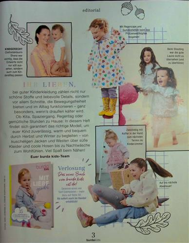 Burda Kids Inhaltsverzeichnis
