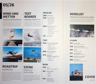 Kite Magazin Inhaltsverzeichnis