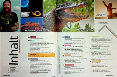 P.M. Schneller schlau Inhaltsverzeichnis