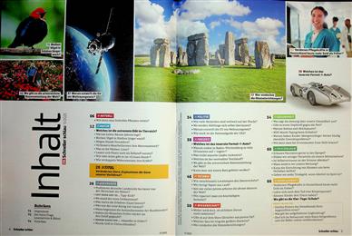 P.M. Schneller schlau Inhaltsverzeichnis