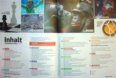 P.M. Schneller schlau Inhaltsverzeichnis