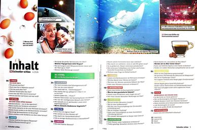 P.M. Schneller schlau Inhaltsverzeichnis