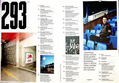 11 Freunde Inhaltsverzeichnis