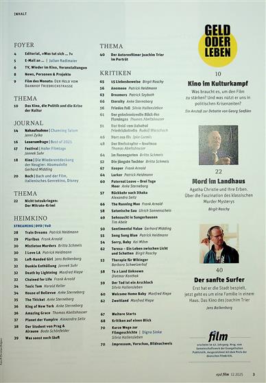 epd Film Inhaltsverzeichnis