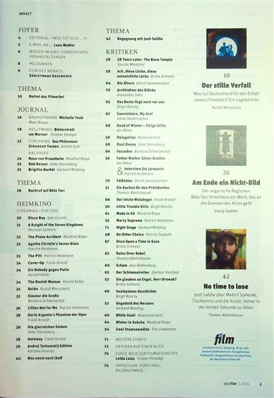 epd Film Inhaltsverzeichnis