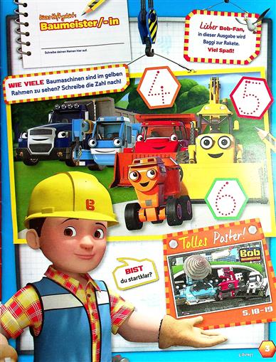 Bob der Baumeister Inhaltsverzeichnis