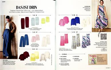 Burda easy Inhaltsverzeichnis