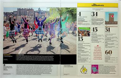 Guardian Weekly Inhaltsverzeichnis