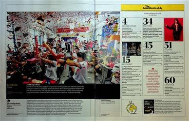 Guardian Weekly Inhaltsverzeichnis