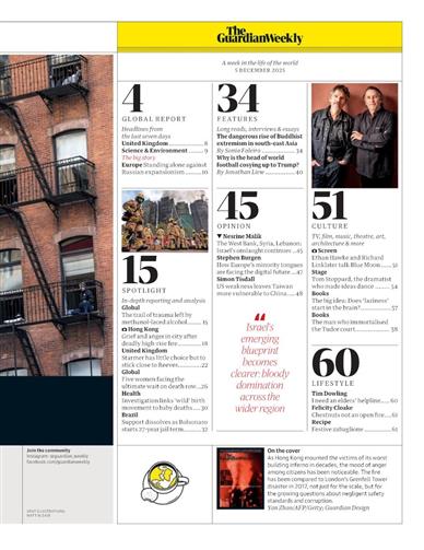 Guardian Weekly Inhaltsverzeichnis