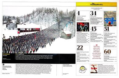 Guardian Weekly Inhaltsverzeichnis