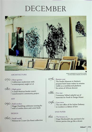 Wallpaper Inhaltsverzeichnis