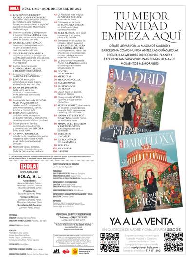 Hola Inhaltsverzeichnis