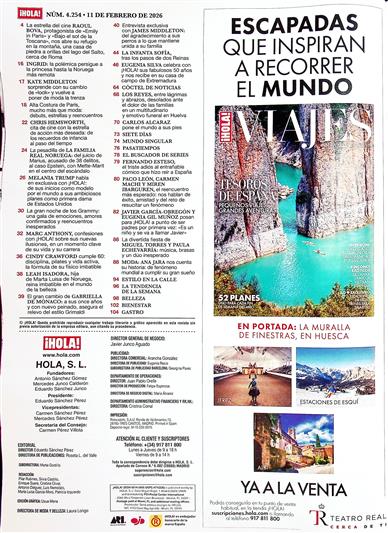 Hola Inhaltsverzeichnis