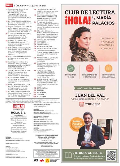 Hola Inhaltsverzeichnis
