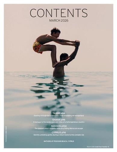 Conde Nast Traveller (UK) Inhaltsverzeichnis