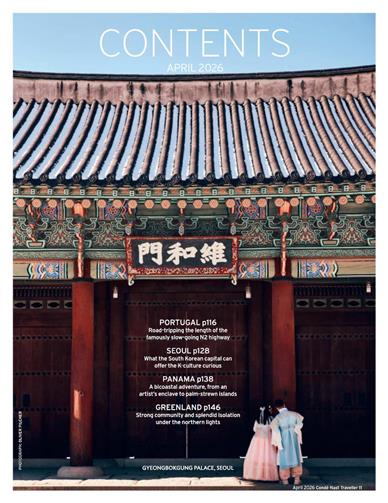 Conde Nast Traveller (UK) Inhaltsverzeichnis