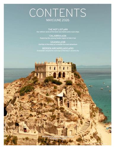 Conde Nast Traveller (UK) Inhaltsverzeichnis