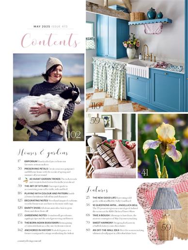 Country Living (UK) Inhaltsverzeichnis