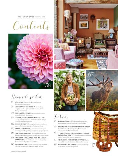 Country Living (UK) Inhaltsverzeichnis