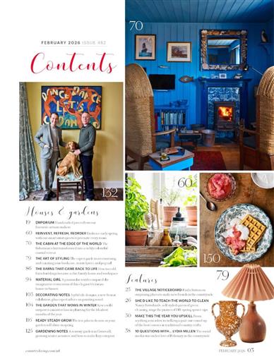 Country Living (UK) Inhaltsverzeichnis