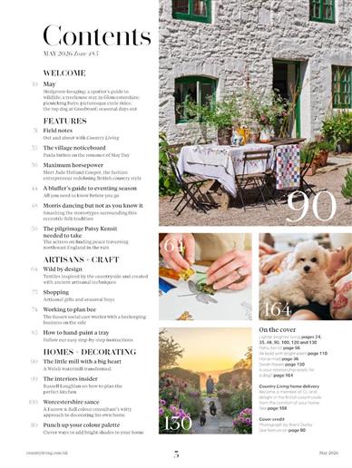 Country Living (UK) Inhaltsverzeichnis