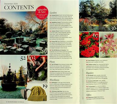 English Garden Inhaltsverzeichnis