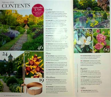 English Garden Inhaltsverzeichnis