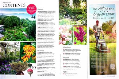 English Garden Inhaltsverzeichnis